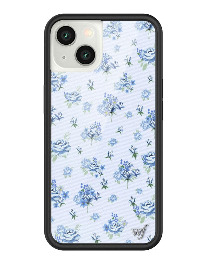 Forget Me Not Floral iPhone 16 Pro Max Case – Wildflower Cases