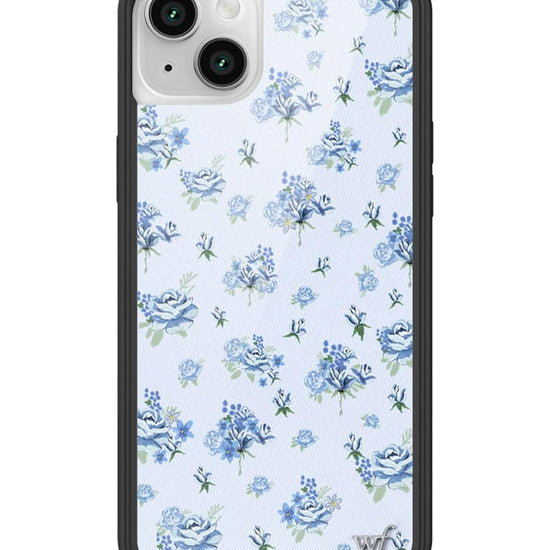 wildflower forget me not floral iphone 14