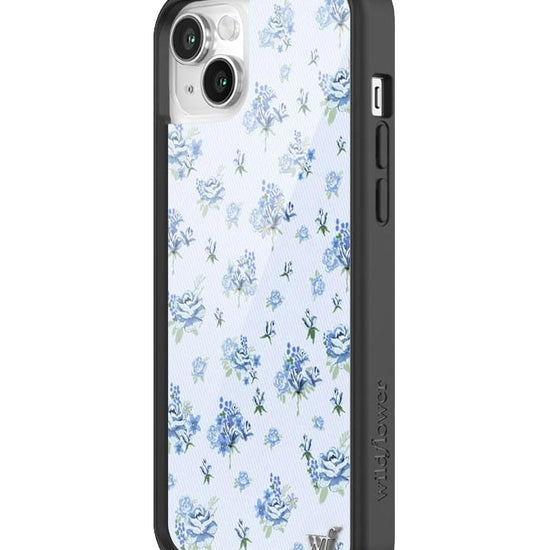 wildflower forget me not floral iphone 14
