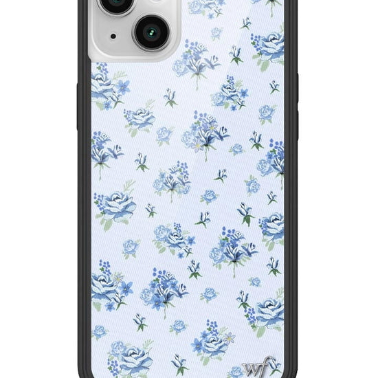 wildflower forget me not floral iphone 14plus