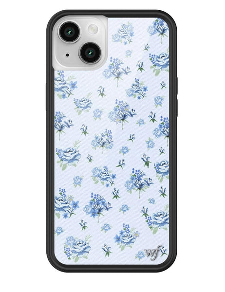 Forget Me Not Floral iPhone 14 Plus Case