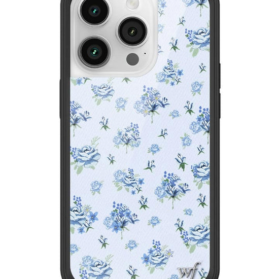 wildflower forget me not floral iphone 14pro
