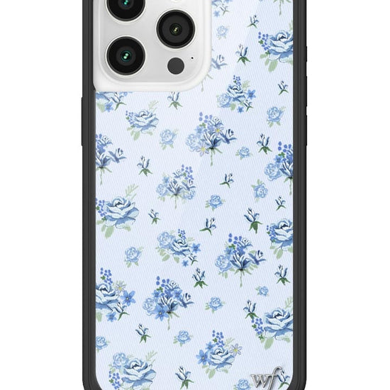 wildflower forget me not floral iphone 15promax case