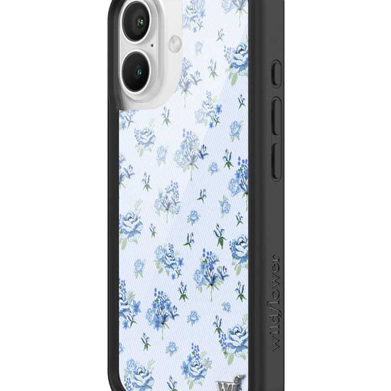 Wildflower Forget Me Not Floral iPhone 16 Case