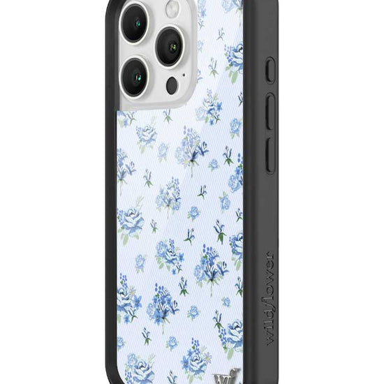 Wildflower Forget Me Not Floral iPhone 16 Pro Case