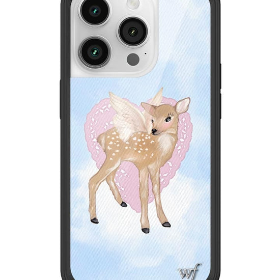 Wildflower Fawn Angel iPhone 14 Pro Case