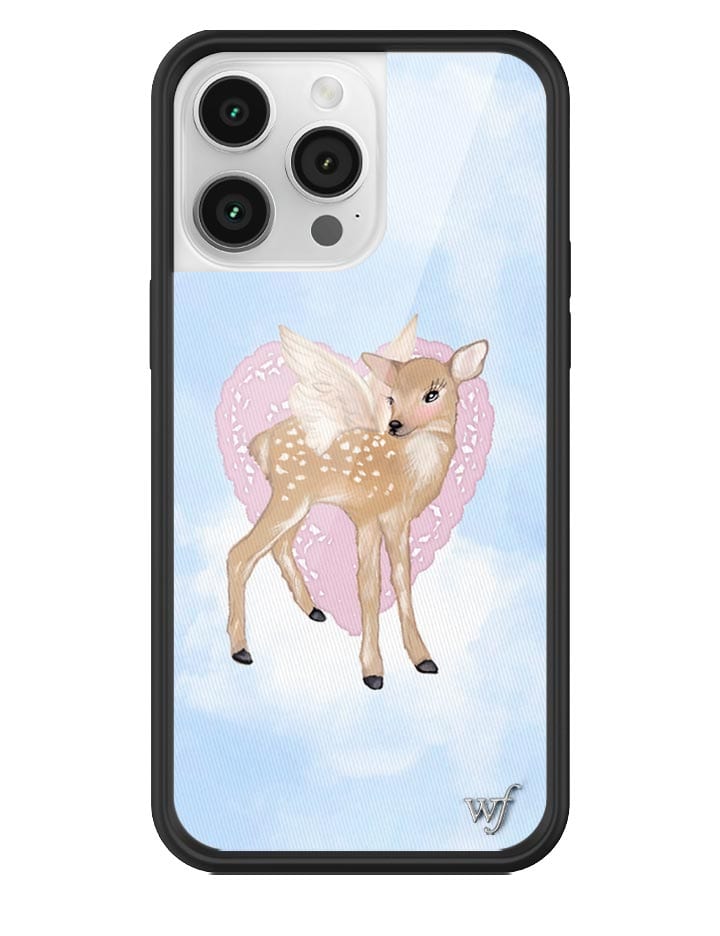 Wildflower Fawn Angel iPhone 14 Pro Max Case Wildflower Cases