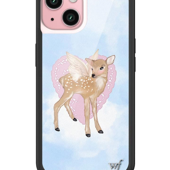 wildflower fawn angel iphone 15 case