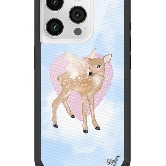 wildflower fawn angel iphone 15pro case