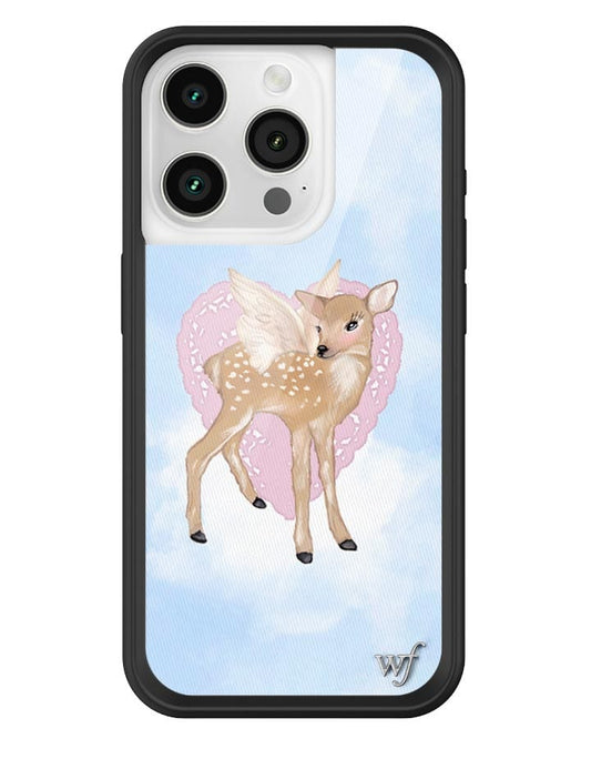 wildflower fawn angel iphone 15pro case