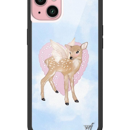 wildflower fawn angel iphone 15plus case