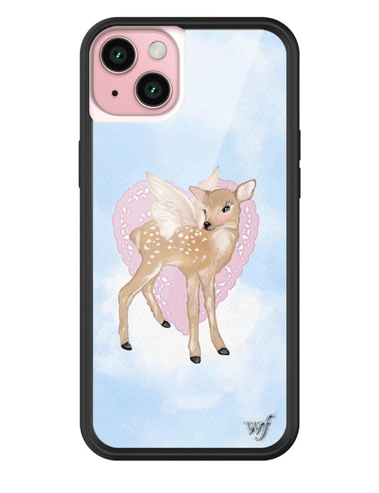 wildflower fawn angel iphone 15plus case