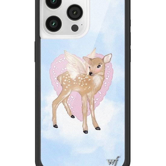 wildflower fawn angel iphone 15promax case