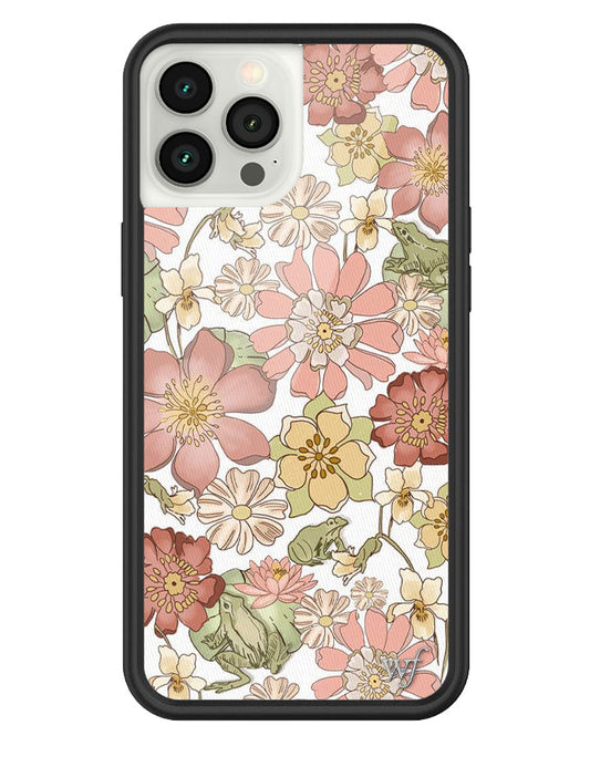 wildflower lily pad floral iphone 12promax case