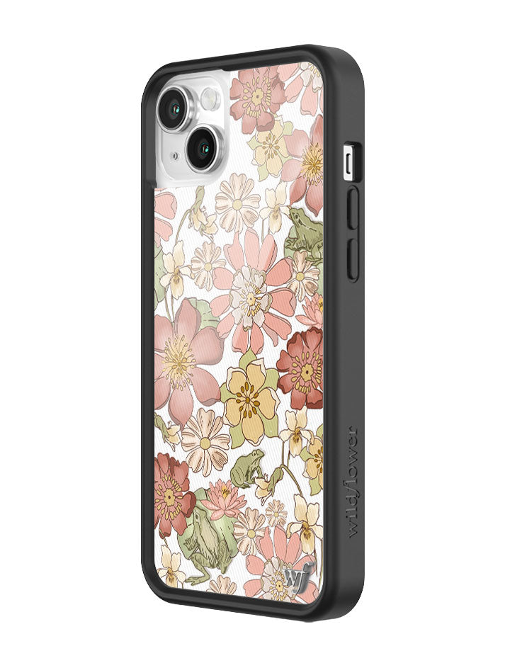 Wildflower Lilypad Floral iPhone 14 Case