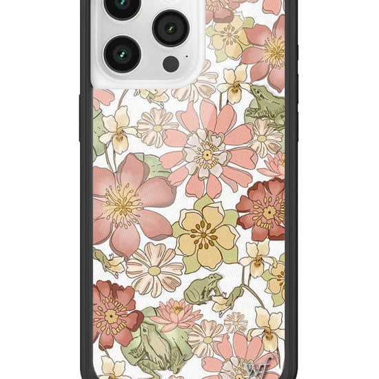 Wildflower Lilypad Floral iPhone 15 Pro Max Case