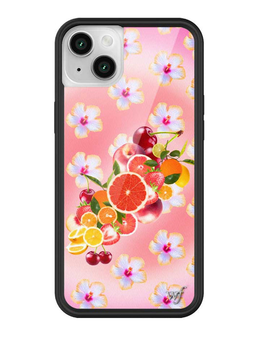 wildflower fruit salad iphone 14 case