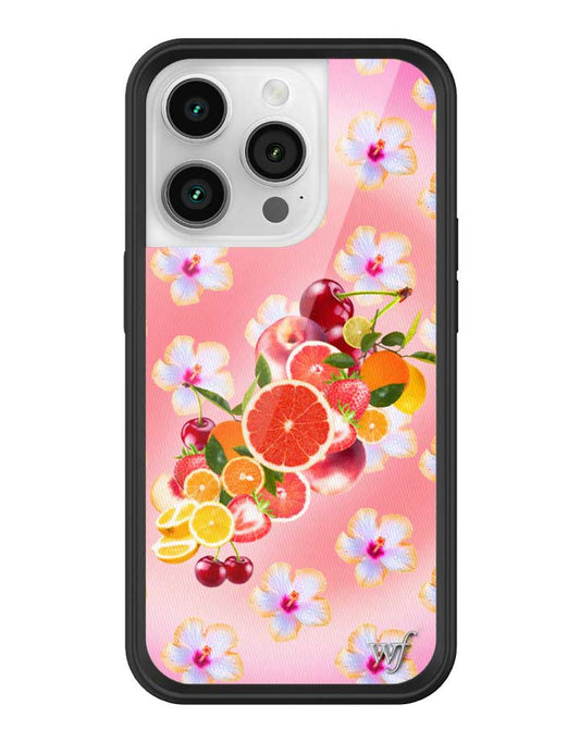 wildflower fruit salad iphone 14pro case