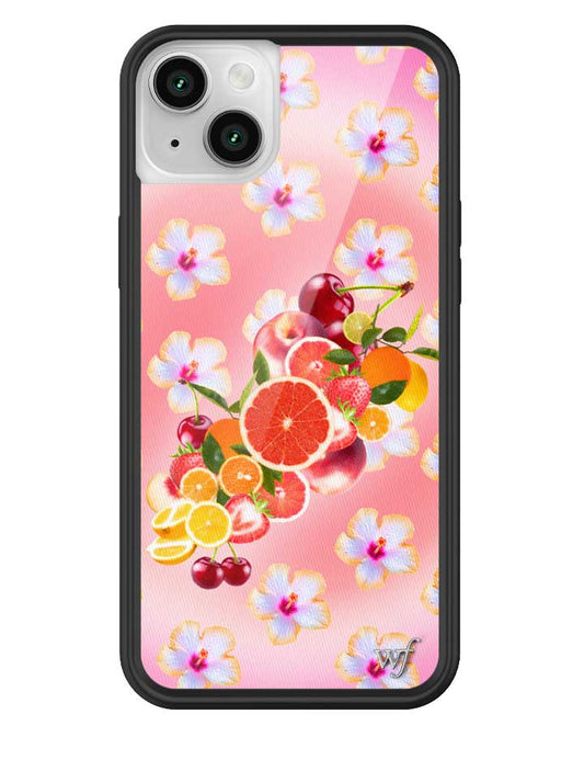 wildflower fruit salad iphone 14plus case