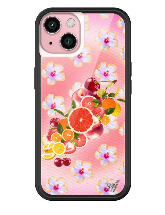 wildflower fruit salad iphone 15 case
