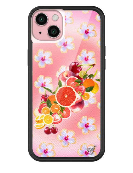 wildflower fruit salad iphone 15plus case