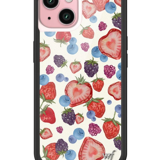 wildflower fruit tart iphone 15 case