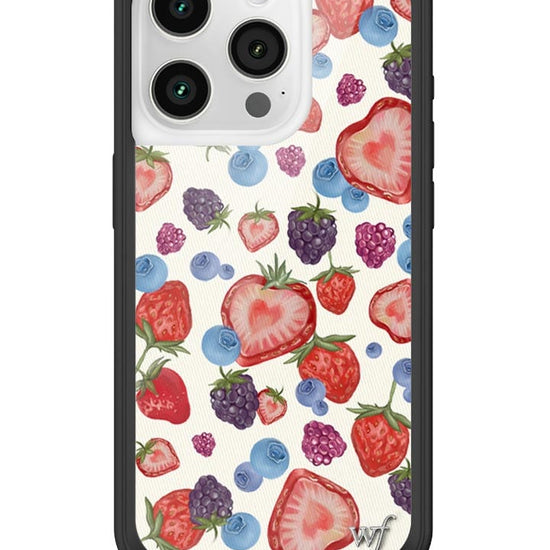 wildflower fruit tart iphone 15pro case