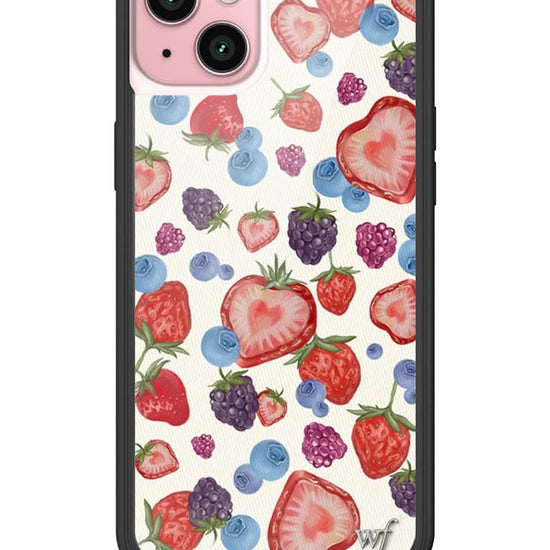 wildflower fruit tart iphone 15plus case