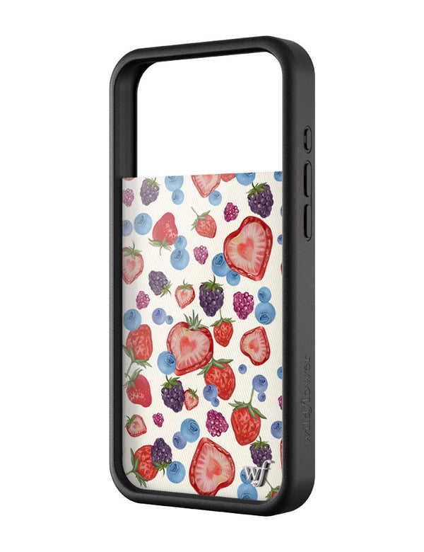 Wildflower Fruit Tart iPhone 17 Pro Max Case