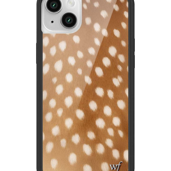 Wildflower iPhone case 13 Fawn Deer Animal Print Cute