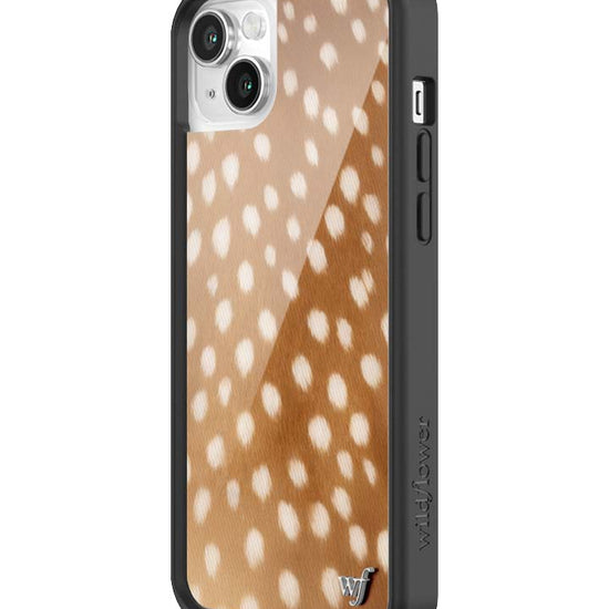 Wildflower iPhone case 13 Fawn Deer Animal Print Cute