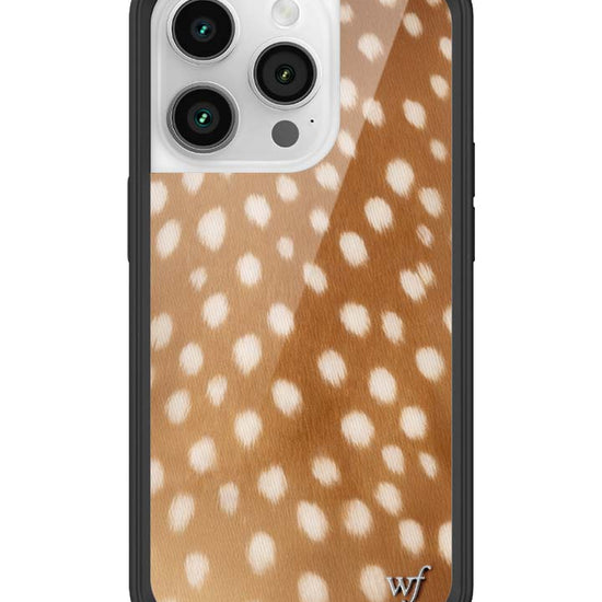 Wildflower iPhone case 14 Pro Fawn Deer Animal Print Cute