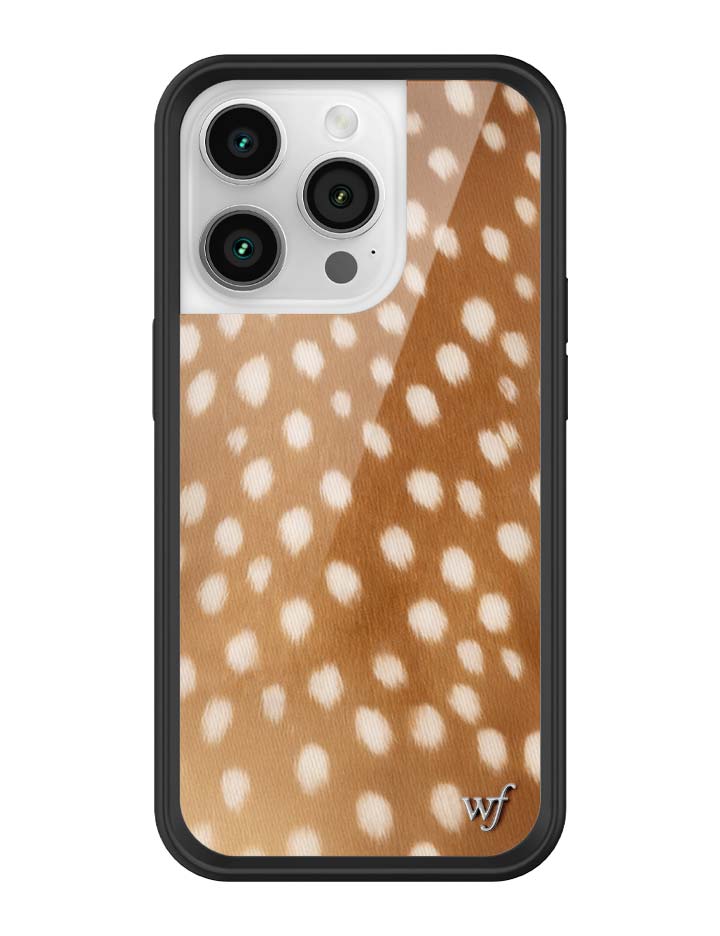 Wildflower iPhone case 14 Pro Fawn Deer Animal Print Cute