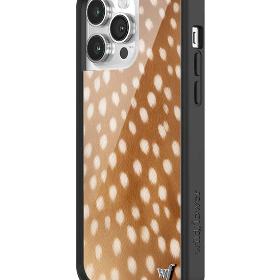Wildflower iPhone case 14 Pro Max Fawn Deer Animal Print Cute