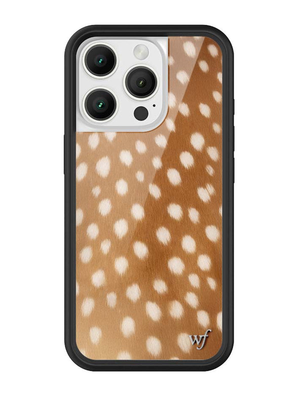 Wildflower iPhone case 16 Pro Fawn Deer Animal Print Cute