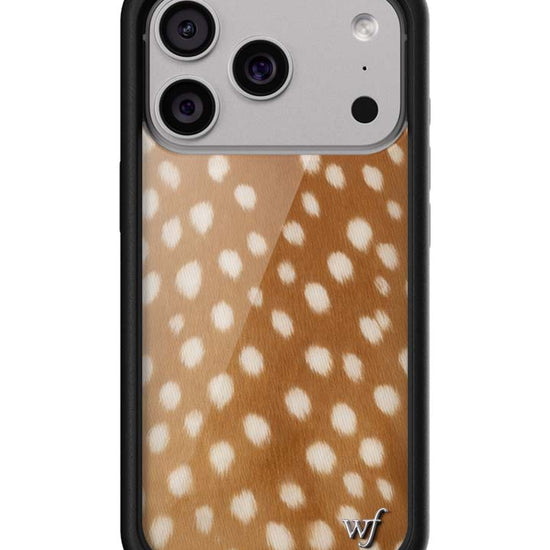 Wildflower iPhone case 17 Pro Fawn Deer Animal Print Cute