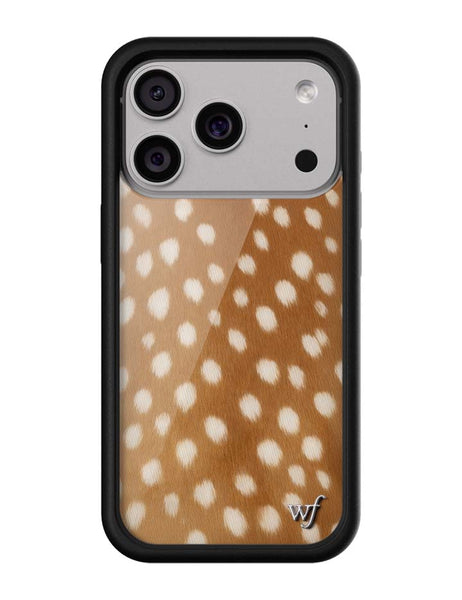 deer print phone case Wildflower Fawn iPhone case iPhone 14 Pro