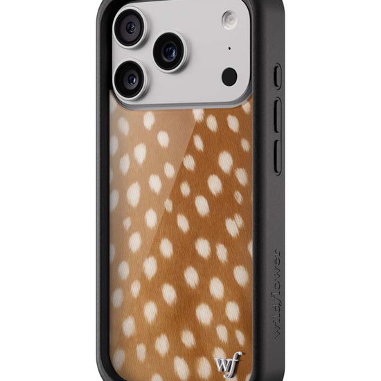 Wildflower iPhone case 17 Pro Fawn Deer Animal Print Cute