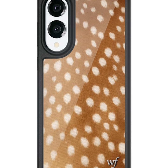 Wildflower Galaxy S25 case Edge Fawn Deer Animal Print Cute
