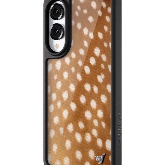 Wildflower Galaxy S25 case Edge Fawn Deer Animal Print Cute