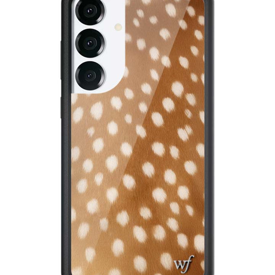 Wildflower Galaxy S25 case Plus Fawn Deer Animal Print Cute