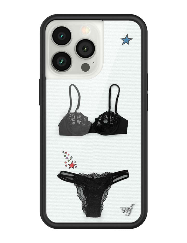 Wildflower iPhone case 13 Pro Gabbriette Collab Black Cute
