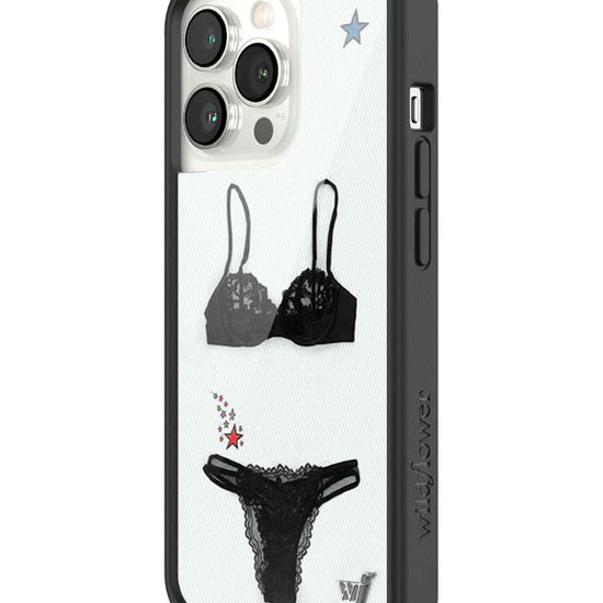 Wildflower iPhone case 13 Pro Gabbriette Collab Black Cute