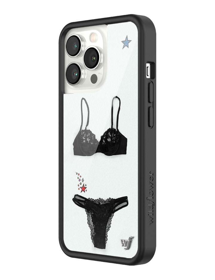 Wildflower iPhone case 13 Pro Gabbriette Collab Black Cute