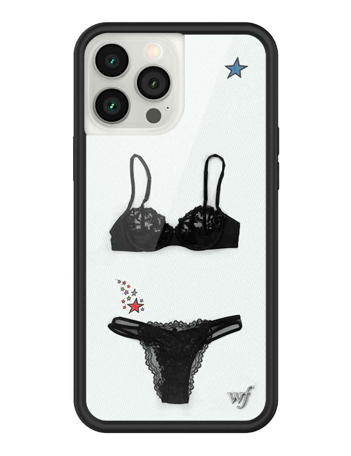 Wildflower iPhone case 13 Pro Max Gabbriette Collab Black Cute