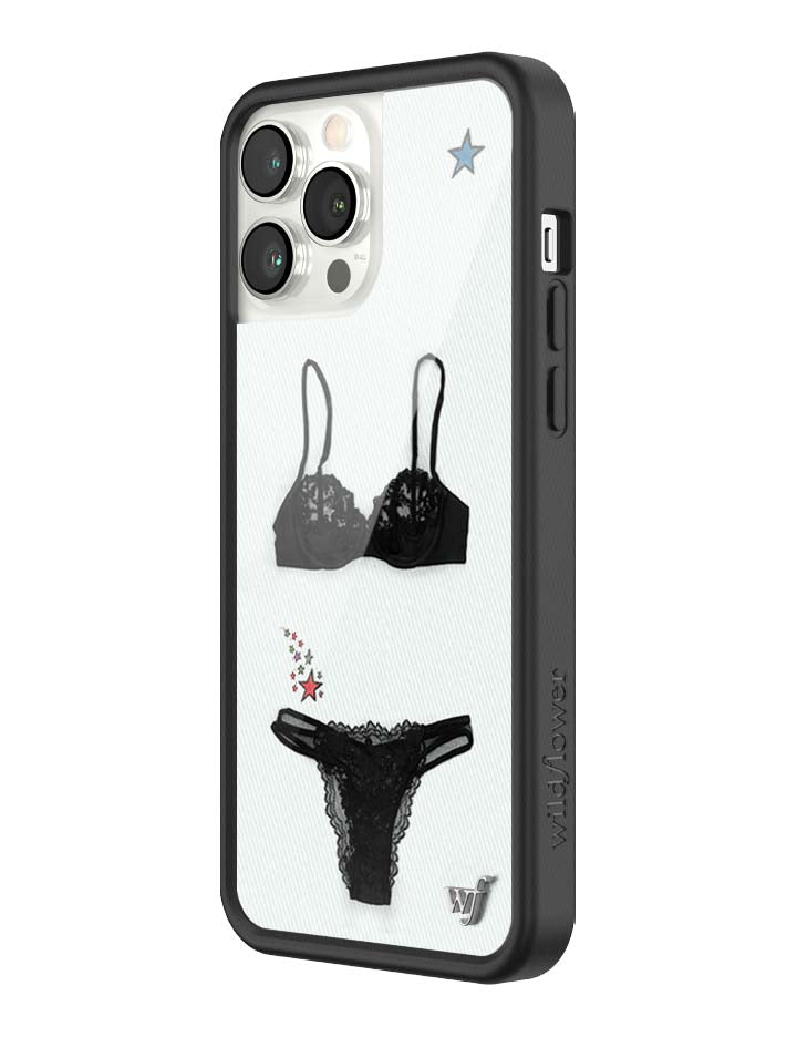 Wildflower iPhone case 13 Pro Max Gabbriette Collab Black Cute