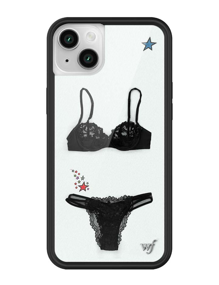 Wildflower iPhone case 14 Gabbriette Collab Black Cute