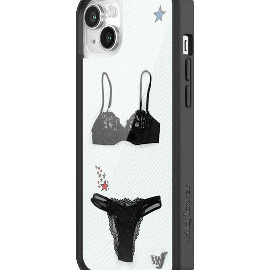 Wildflower iPhone case 14 Gabbriette Collab Black Cute