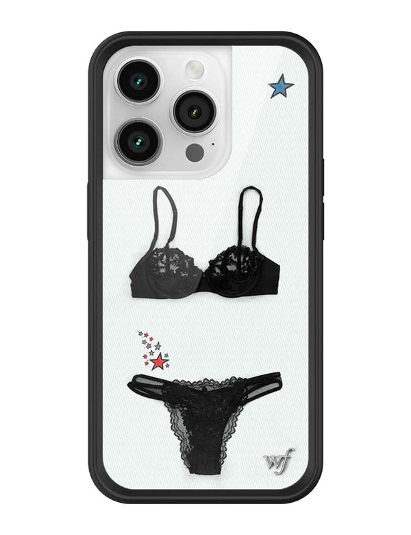 Wildflower iPhone case 14 Pro Gabbriette Collab Black Cute
