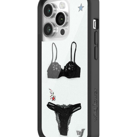 Wildflower iPhone case 14 Pro Gabbriette Collab Black Cute